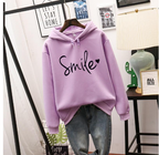 R&B | Hoodie mit Druck Baumwollmischung Lässiger Stil