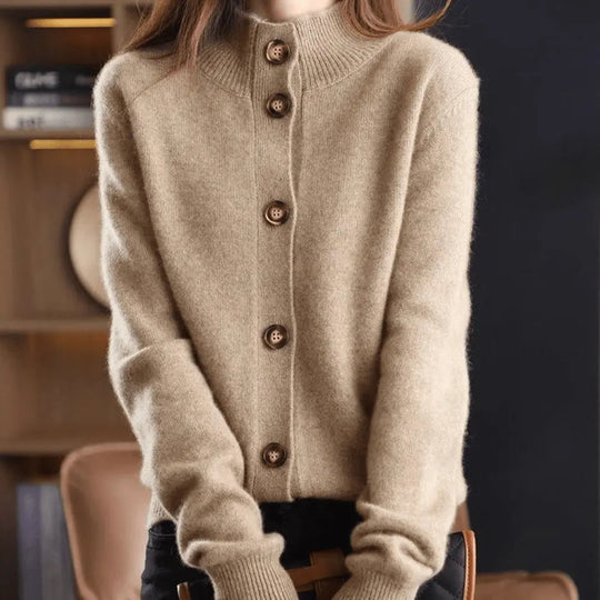 R&B | Luxuriöse Kaschmir Strickjacke