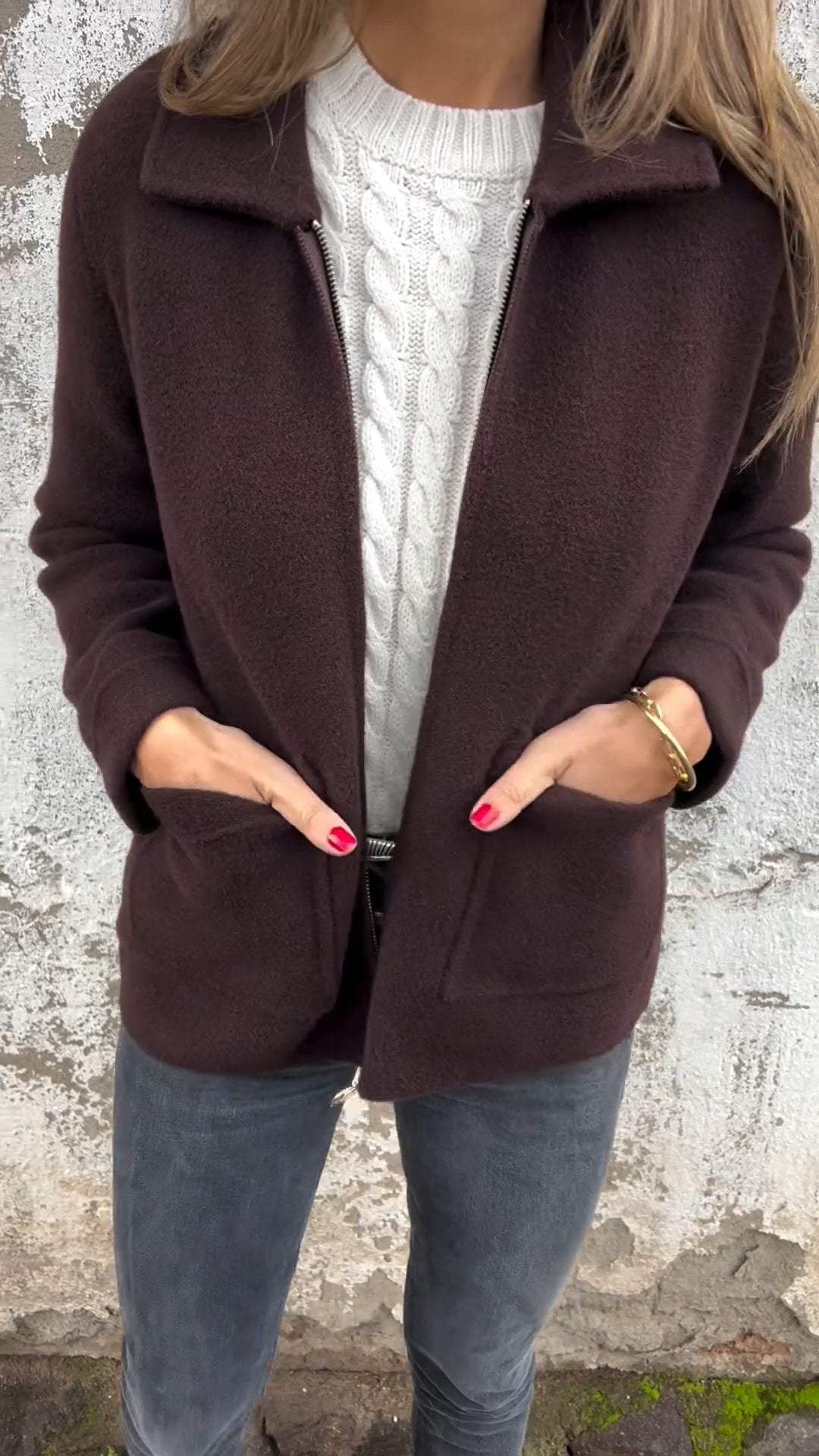 R&B | Slim Jacket With Pockets For Women