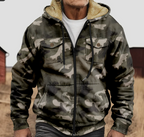R&B | Herren Hoodie im Camouflage-Look