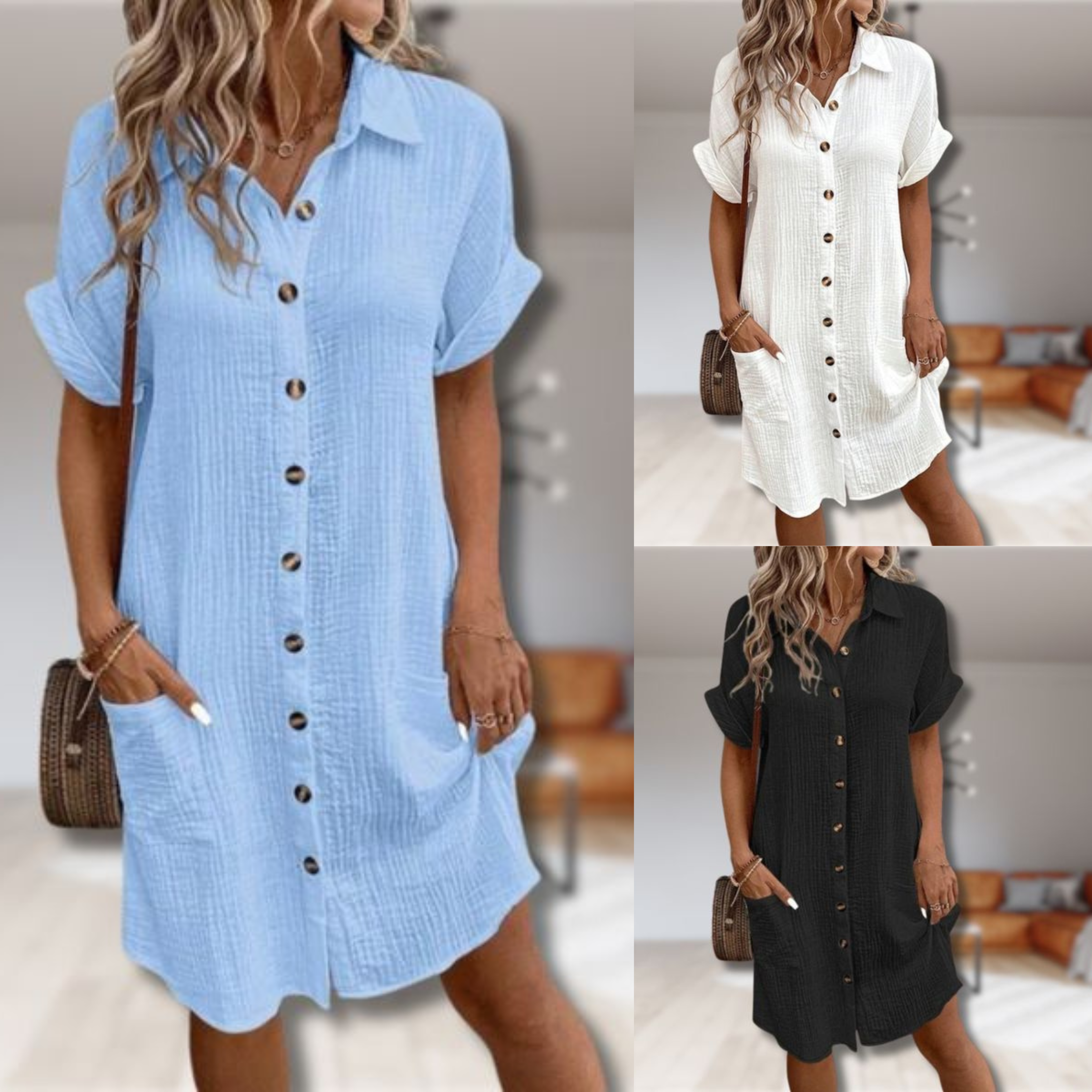 R&B | Trendy Blusen Kleid