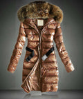 Winterjacke mit Pelzkragen für Damen | Geneve