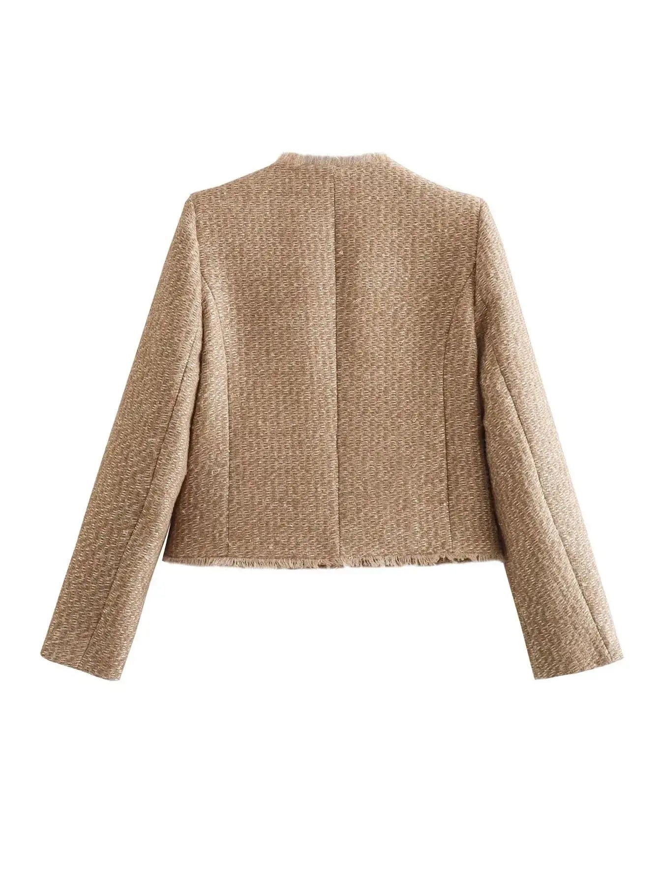R&B | Elegante Tweed Kurzjacke