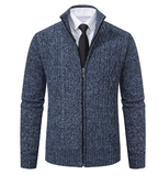 R&B | Strickcardigan mit Reißverschluss und Muster Acryl Bequem und Warm