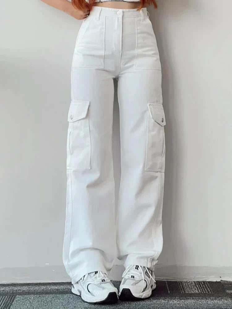 R&B | Stylische Cargohose Damen mit Taschen und Bequemer Passform