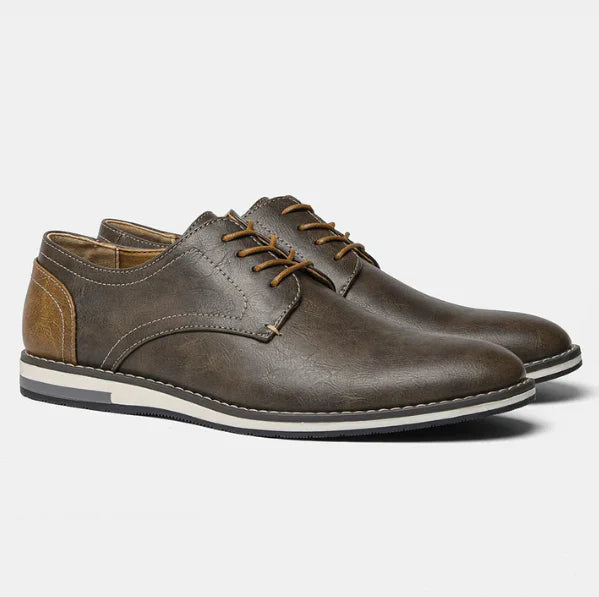 Vegane Leder-Schnürschuhe R&B
