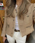 R&B | Elegante Tweed Kurzjacke