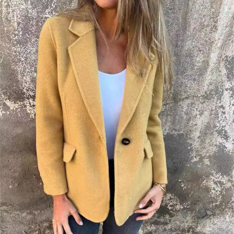 R&B | Klassische Wolljacke Stilvoll und Komfortabel