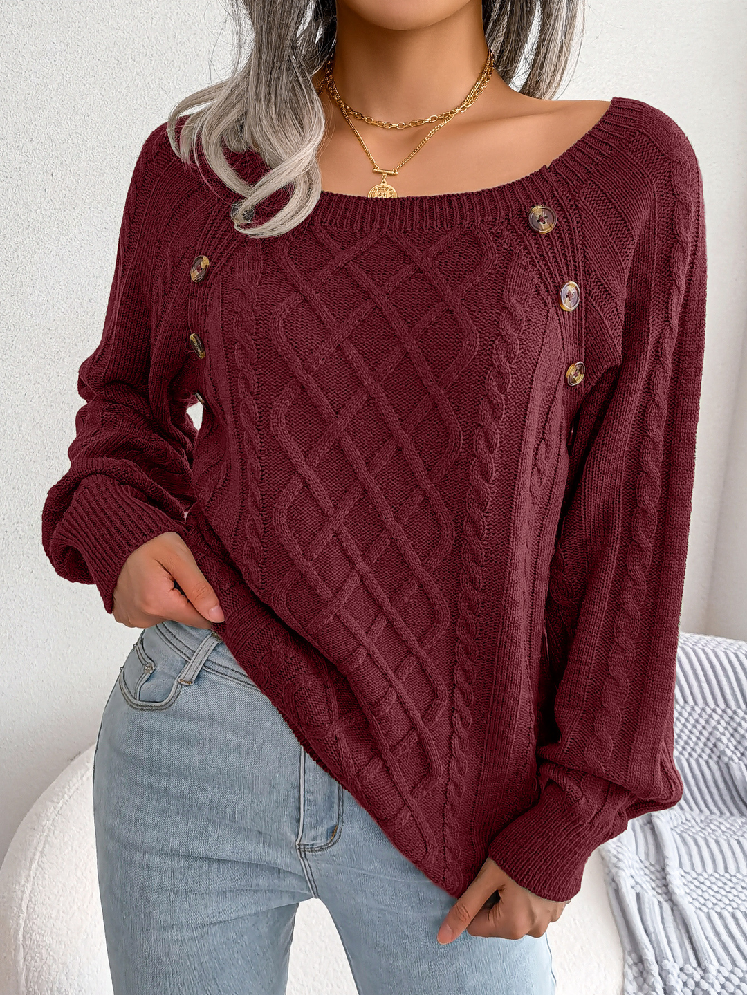 R&B | Klassischer Gemütlicher Pullover
