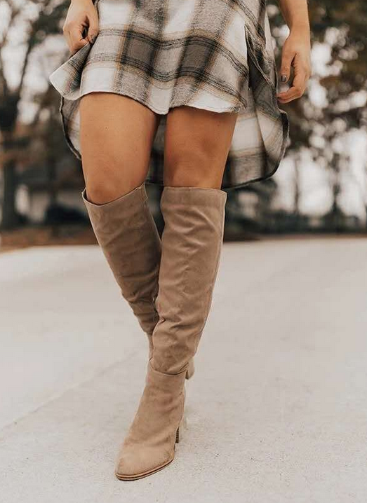R&B | Knie Stiefel für Frauen