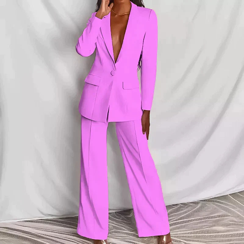 R&B | Damen Hosenanzug 2-teilig – Blazer & Hose