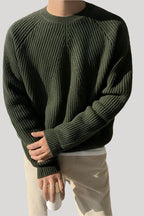 R&B | Eleganter Gerippter Pullover für Männer
