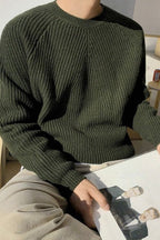 R&B | Eleganter Gerippter Pullover für Männer