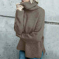 R&B | Übergroßer Rollkragenpullover Für Damen Herrlich Warm & Lässig