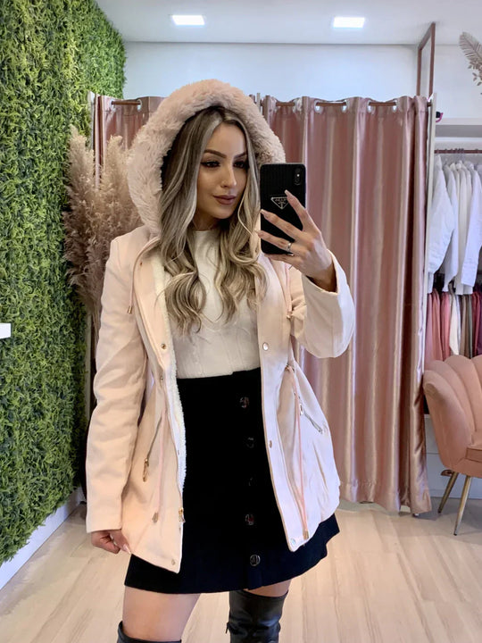 R&B | Parka mit Fellkapuze