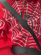 R&B | Hoodie mit Reißverschluss Und Spider-Logo