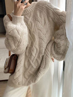 R&B | Gestrickter Pullover mit Textur