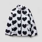R&B | Wendemantel mit Herzfutter Gemütliche Zip up Jacke