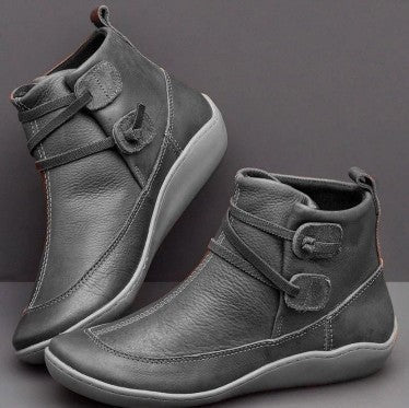 R&B | Stiefeletten Fleece Gefüttert Kunstleder Verstellbare Klettverschlüsse
