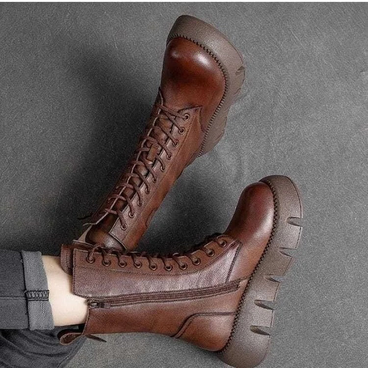 Orthopädischen Lederstiefel R&B R&B
