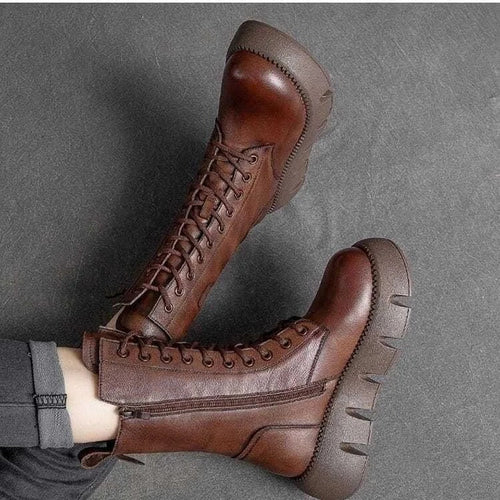 Orthopädischen Lederstiefel R&B R&B