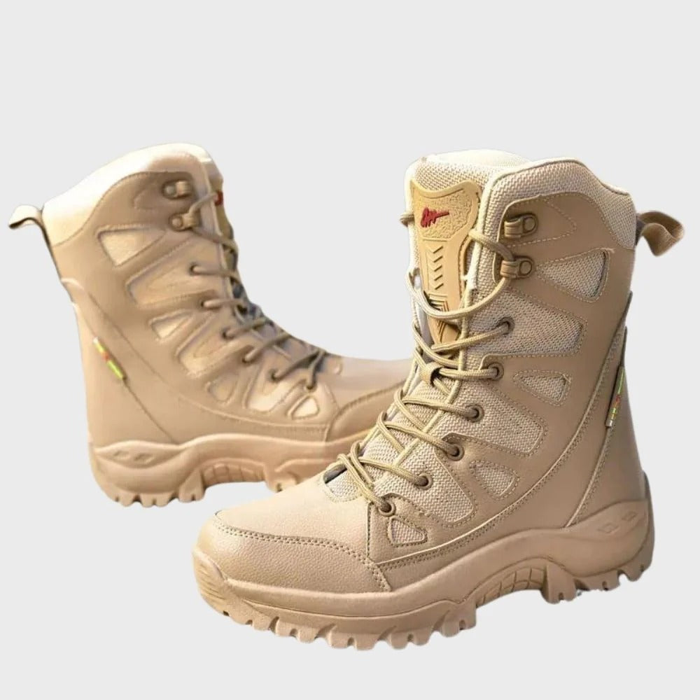 R&B | Wanderschuhe Hoher Schaft Leder und Mesh Verstärkte Zehen Knöchelstütze
