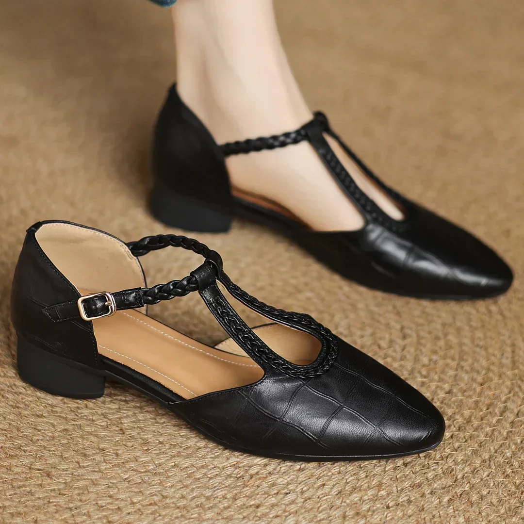 Modische Orthopädische Lederschuhe für Alltag und Freizeit R&B R&B