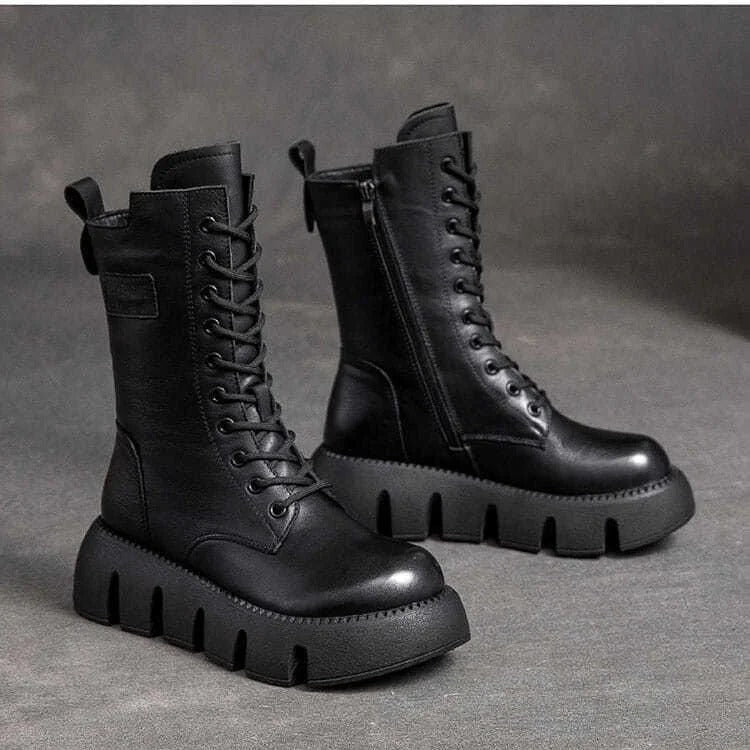 Orthopädischen Lederstiefel R&B R&B