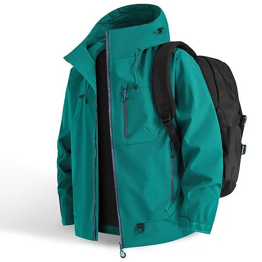 R&B | Wasserfeste Sportjacke mit Kapuze