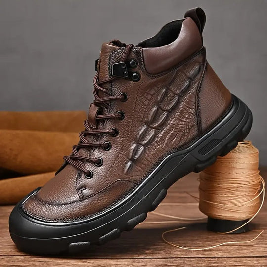Hochwertige orthopädische Lederstiefel R&B R&B