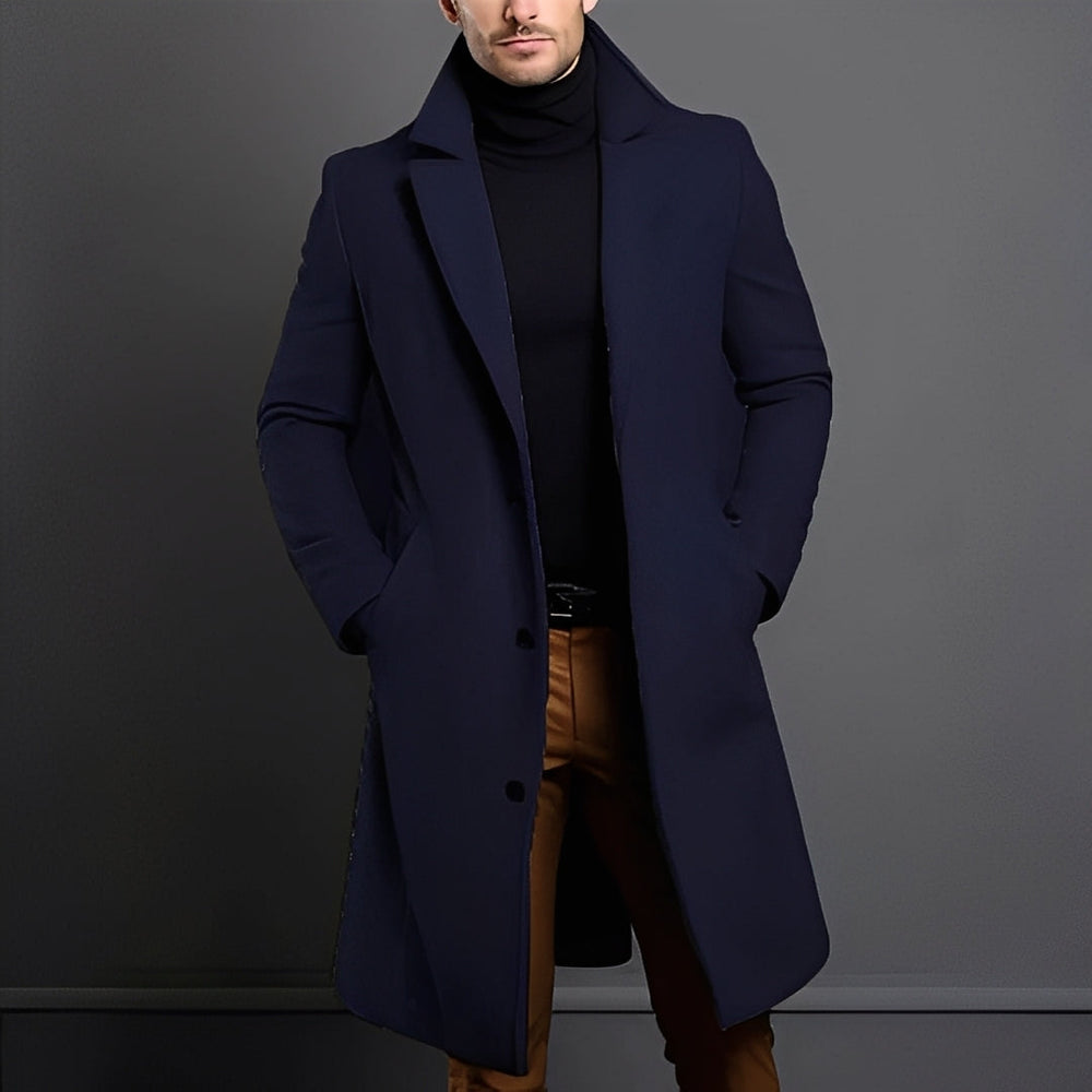 R&B | Eleganter Woll-Trenchcoat für Männer