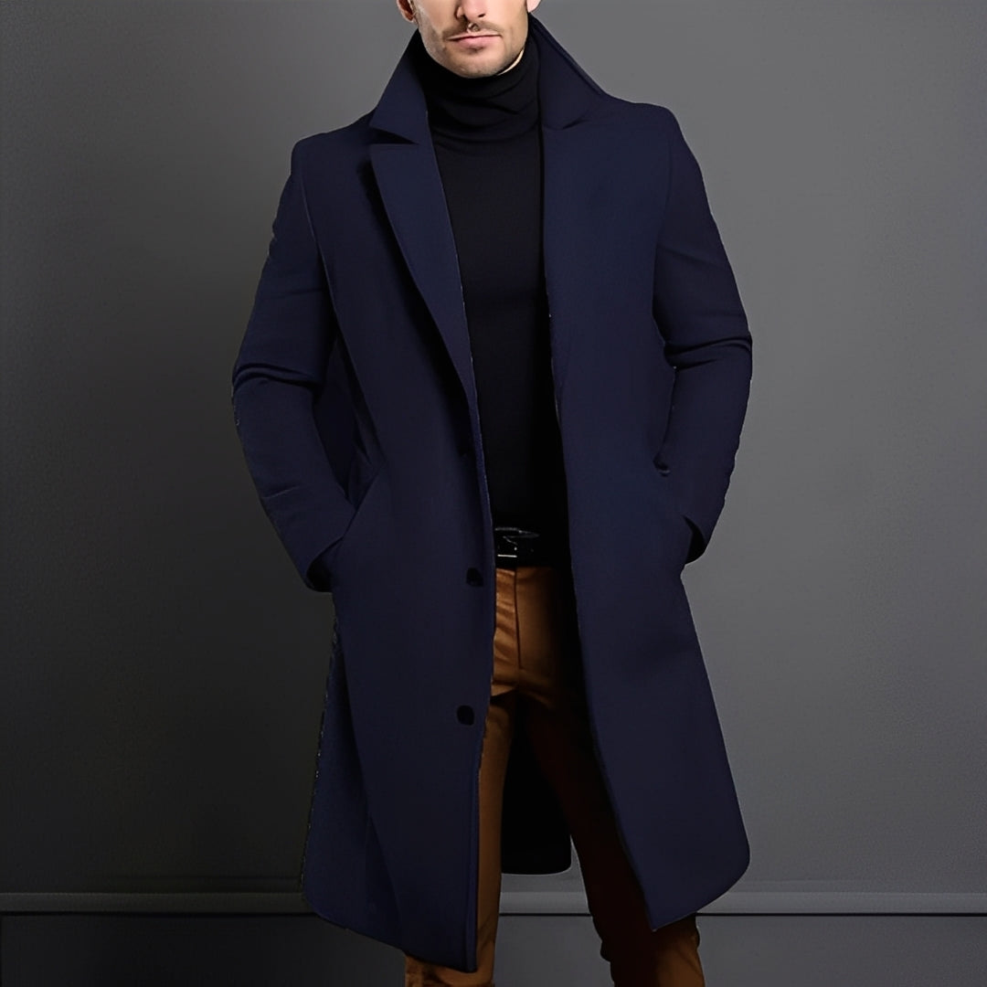 R&B | Eleganter Woll-Trenchcoat für Männer
