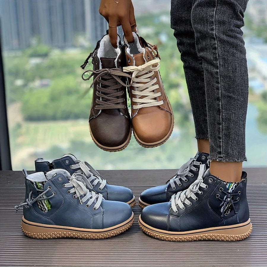 Elegante Damen-Schnürstiefel R&B R&B