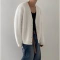 R&B | Lässiger, Lässiger Strickcardigan aus Wolle für Herren