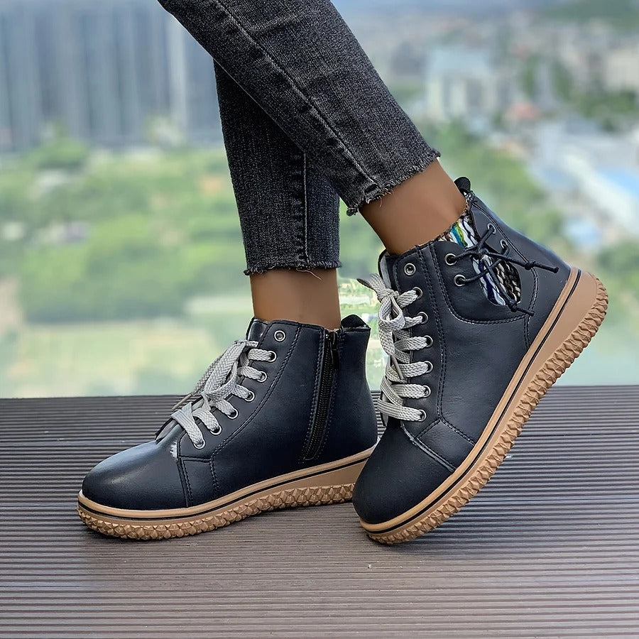 Elegante Damen-Schnürstiefel R&B R&B
