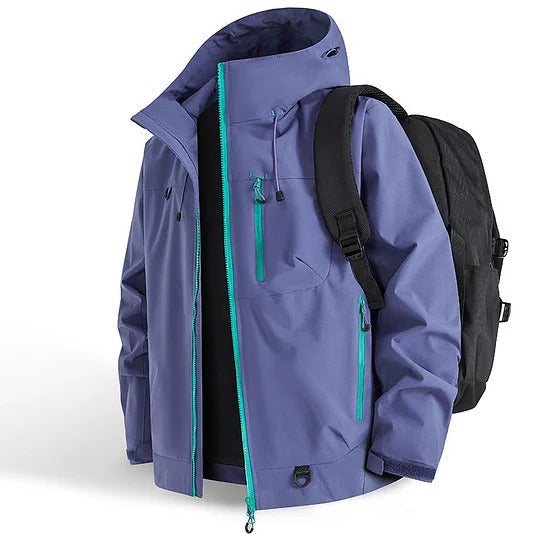 R&B | Wasserfeste Sportjacke mit Kapuze
