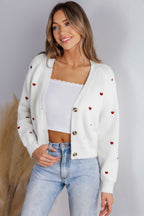 R&B | Zeitlose Strickjacke mit klassischem V-Ausschnitt