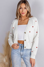 R&B | Zeitlose Strickjacke mit klassischem V-Ausschnitt