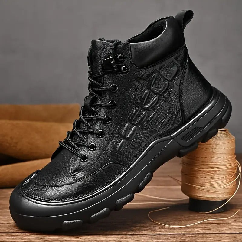 Hochwertige orthopädische Lederstiefel R&B R&B