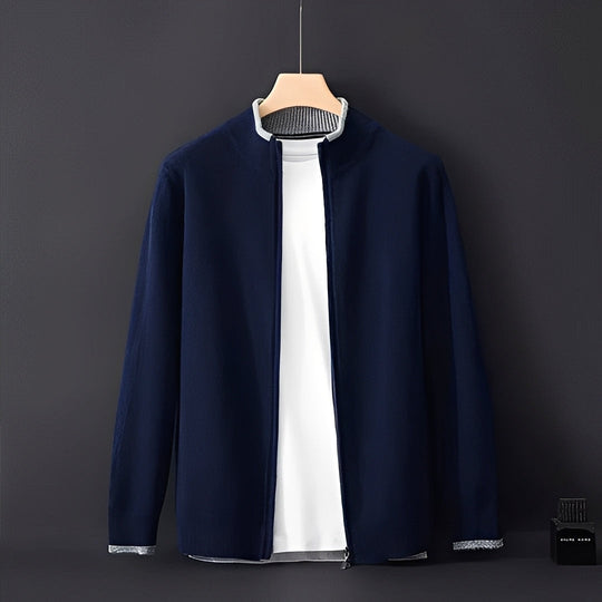 R&B | Lässiger Cardigan mit Reißverschluss für Herren