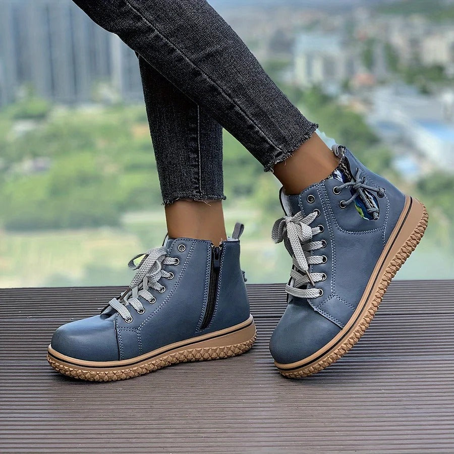 Elegante Damen-Schnürstiefel R&B R&B