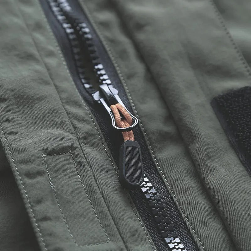 R&B | Wasserdichte lässige Herrenjacke mit funktionalen Taschen