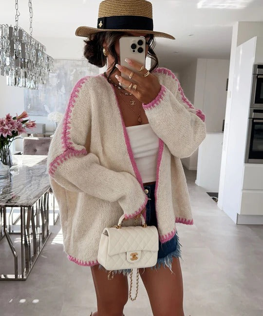 R&B | Damen-Strickjacke, klassisch & bequem