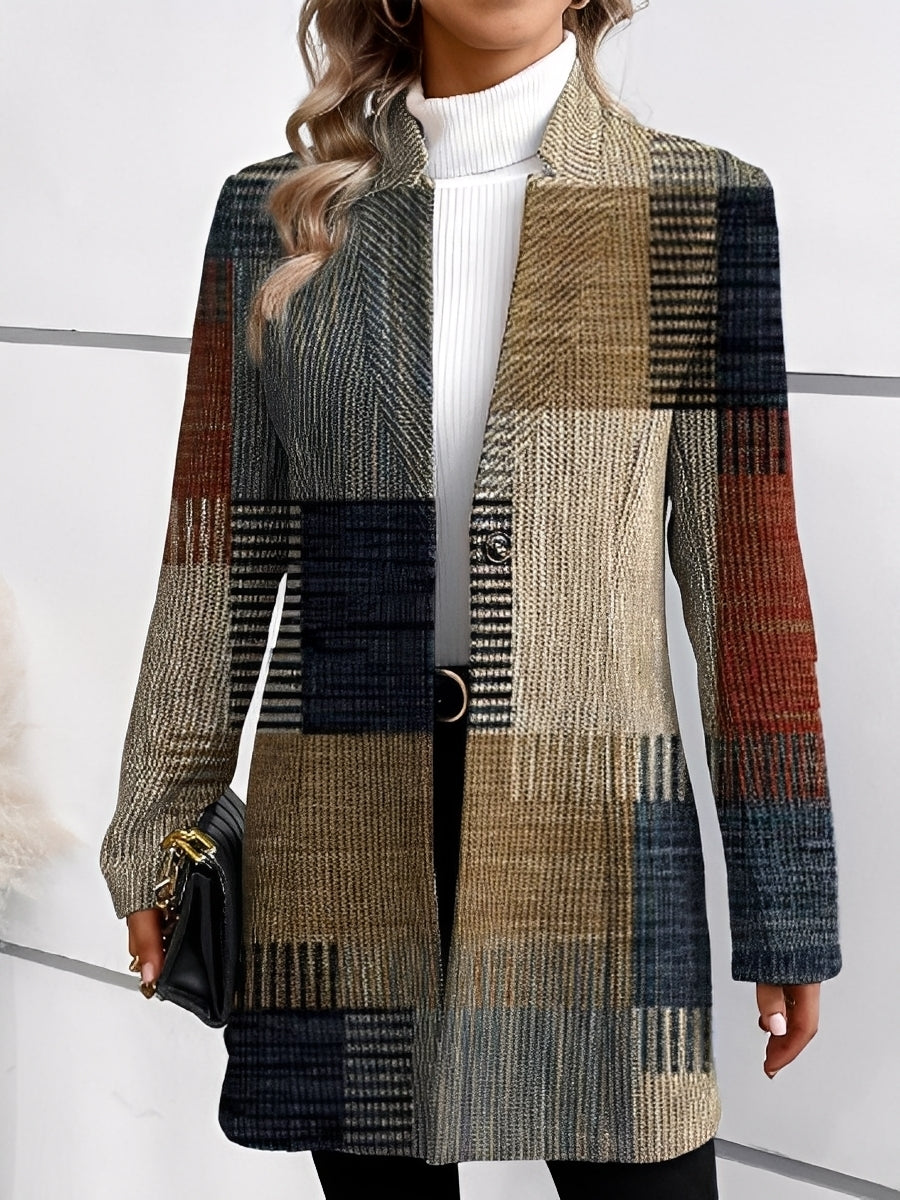 R&B | Stylischer, formeller langer Blazer für Frauen
