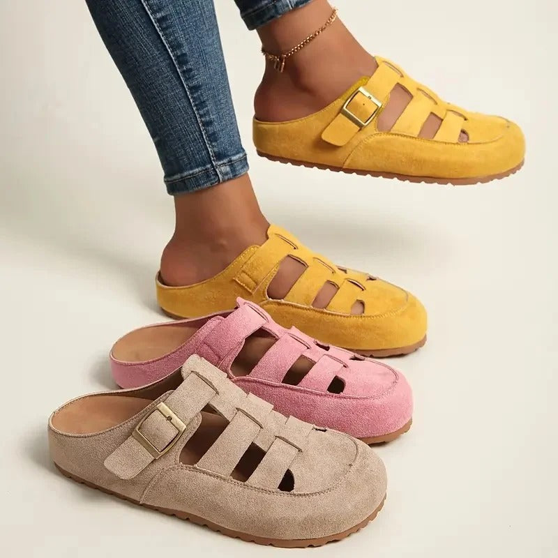 Modische Slip-On Plateauschuhe für Damen R&B R&B