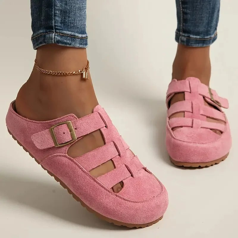 Modische Slip-On Plateauschuhe für Damen R&B R&B