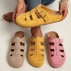 Modische Slip-On Plateauschuhe für Damen R&B R&B