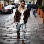 R&B | Elegante, warme Jacke für Männer
