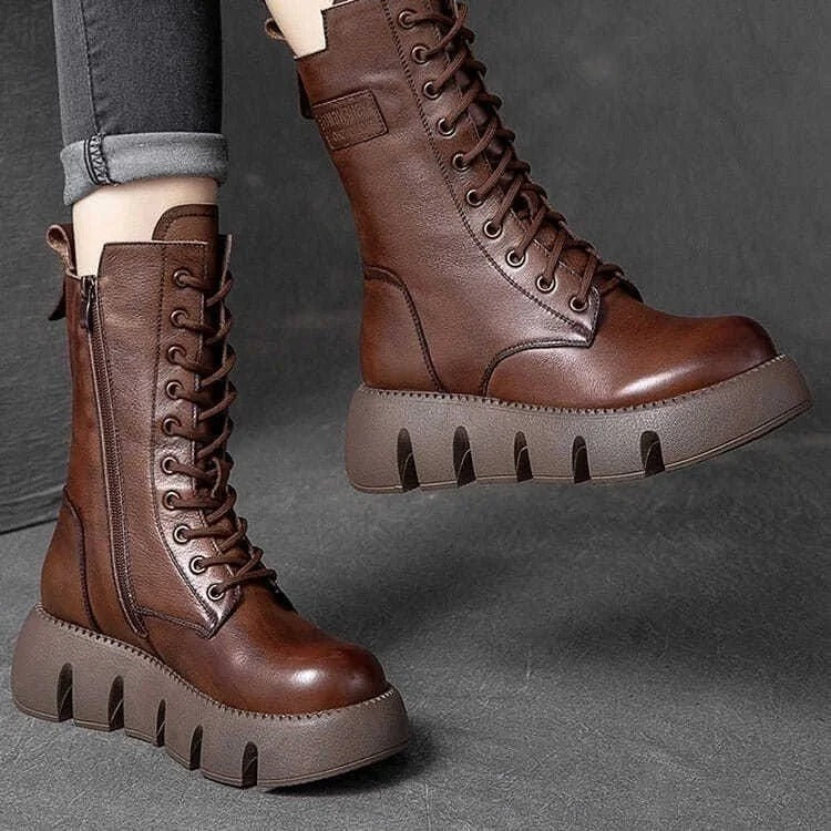 Orthopädischen Lederstiefel R&B R&B