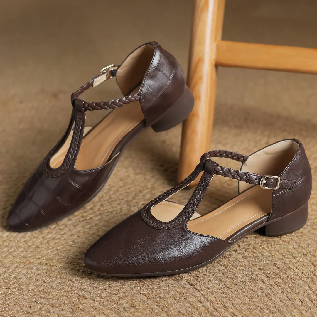 Modische Orthopädische Lederschuhe für Alltag und Freizeit R&B R&B